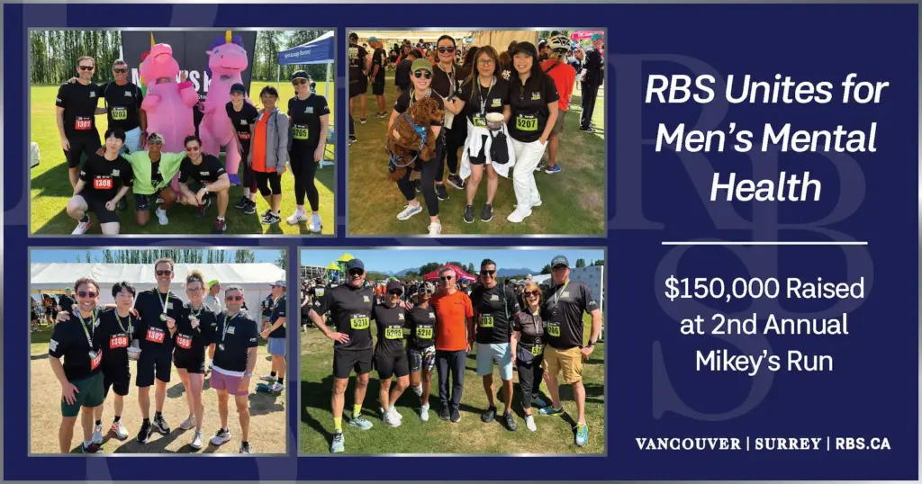 RBS Sponsors "Mikey's Run" Which Raised $150,000 for Men's Mental Health